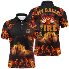 Load image into Gallery viewer, Custom bowling shirt for men – personalized team jersey front view