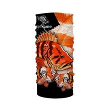 Load image into Gallery viewer, Rockfish Fishing Customize Name UV protection quick dry UPF 30+ long sleeves fishing shirts, rockfish hoodie NQS2489