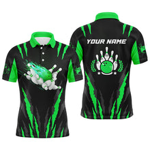 Load image into Gallery viewer, Custom bowling shirt for men – personalized team jersey front view