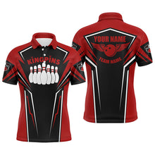 Load image into Gallery viewer, Custom bowling shirt for men – personalized team jersey front view
