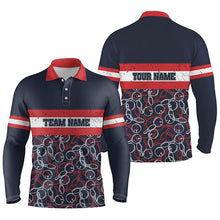 Load image into Gallery viewer, personalized bowling shirt for bowling – custom name design side view