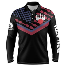 Load image into Gallery viewer, personalized bowling shirt for men – custom name design side view