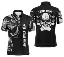 Load image into Gallery viewer, Custom bowling shirt for men – personalized team jersey front view
