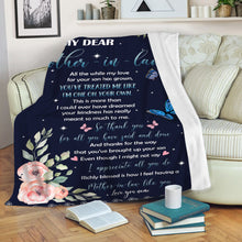 Load image into Gallery viewer, To Mother in law blanket I appreciate All you do gifts for mother in law - FSD1293