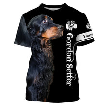 Load image into Gallery viewer, Gordon Setter 3D All Over Printed Shirts, Hoodie, T-shirt Personalized Gifts for Setter Dog Lovers FSD3699