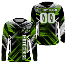 Load image into Gallery viewer, Custom Motocross Jersey Youth Men Women UPF30+ Dirt Bike Shirt Extreme MX Racing Off-road Riding NMS1427
