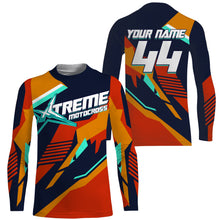 Load image into Gallery viewer, Extreme Motocross Jersey Youth Mens UPF30+ Custom Dirt Bike Shirt MX Racing Off-road Motorcycle NMS1399