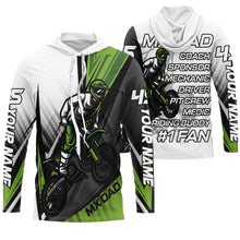 Load image into Gallery viewer, MX Dad Riding Jersey UV Personalized Biker Dad Shirt Motocross Racing Father's Day Gift for Dad Rider| NMS514