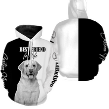 Load image into Gallery viewer, Labrador Retriever Shirt - Best Friend For Life Labrador Shirt for Men Women Lab Mom Lab Dad Shirt| JTSD348