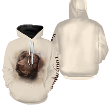 Load image into Gallery viewer, Chocolate Labrador Retriever Shirt| Custom Kid Adult Shirt 3D Chocolate Lab Owner Shirt Labrador Lover JTSD347
