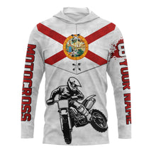 Load image into Gallery viewer, Florida Motocross Jersey Custom Name Youth Mens Womens FL Dirt Bike Off Road MotoX Motorcycle Racing| NMS824