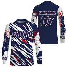 Load image into Gallery viewer, Enduro Racing Personalized Jersey UPF30+ Off-road Dirt Bike Adult&amp;Kid Extreme Terrain Race| NMS708