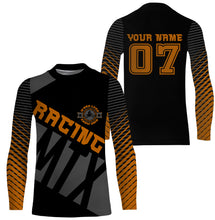 Load image into Gallery viewer, MTX Racing Jersey Personalized UPF30+ Work Less Ride More DirtBike Riders Off-road Motocross Jersey| NMS608