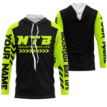 Load image into Gallery viewer, Cycling Shirt Mountain Bike Jersey, MTB Off-road Bicycling Racing Custom Shirt UV Protection UPF 30+| JTS470
