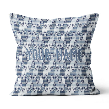 Denim Patchwork Vintage Custom Throw Pillow Personalized Cool Golf Gifts LDT1133