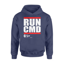 Load image into Gallery viewer, Run CMD  Computer Nerd - Standard Hoodie