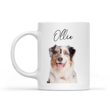 Load image into Gallery viewer, Personalized dog mug Custom dog's Name and photo Gifts for dog lovers dog mom gifts - FSD1316D08