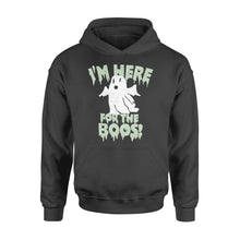 Load image into Gallery viewer, I'm here for the boos - Standard Hoodie