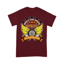 Load image into Gallery viewer, Motorcycle Men T-shirt - Live Free Ride Hard Cool Biker Shirt, Motocross Off-road Racing Tee Shirt| NMS151 A01