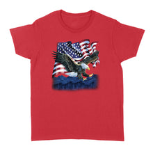 Load image into Gallery viewer, The Mountain Men's Eagle Talon Flag - Standard Women's T-shirt