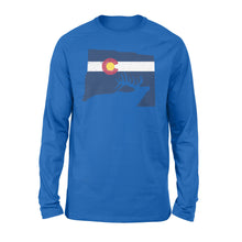 Load image into Gallery viewer, Colorado Elk Hunting, Colorado Elk Hunter, Elk Hunt, Elk Hunting Gift Essential Long Sleeve shirt - NQSD234