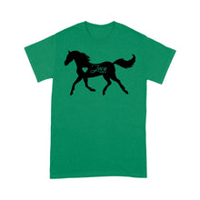 Load image into Gallery viewer, Customized name horse gifts for girls, Gift For Horse Owner, Horse Trainer Gift, Horse Lover Gift, Cowgirl, Riding Tee D06 NQS2682 - Standard T-Shirt
